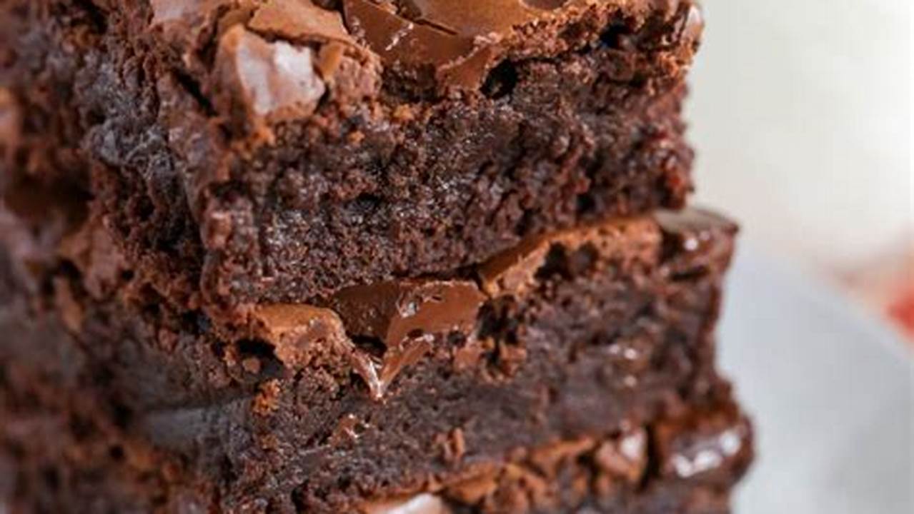 Brownies Fudgy, Resep6-10k