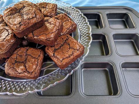 Brownies in a pan