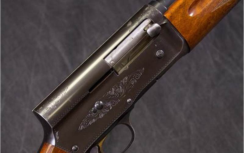 Browning A5 Production History