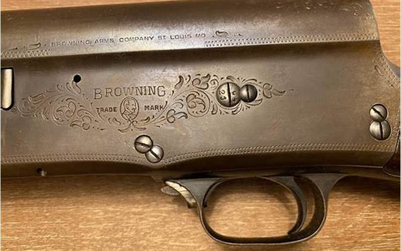 Browning A5 Serial Number Location