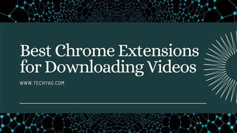 Browser Extensions for Video Downloading