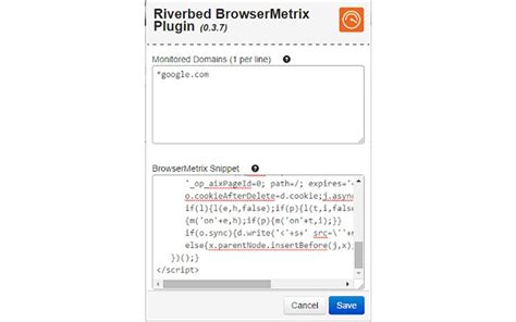 Browser software program or plugin