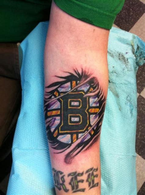 Boston Bruins Tattoos bruins Pinterest Bruins hockey