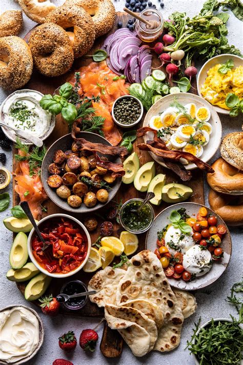 Brunch Food Spread