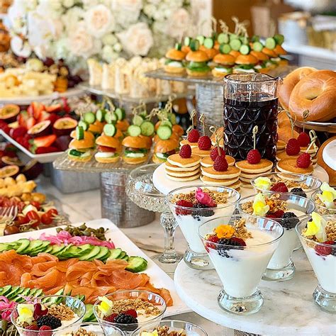 Brunch Food buffet
