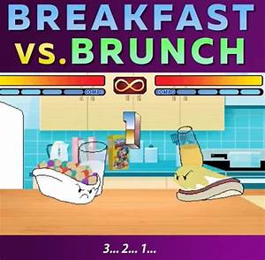 Brunch vs Breakfast