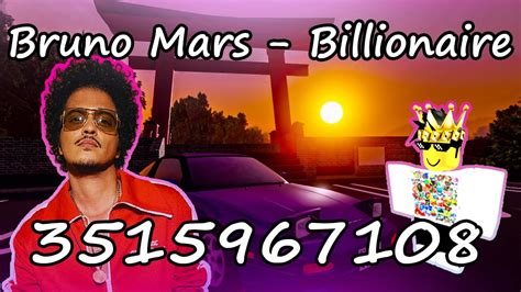 Bruno Mars Roblox ID