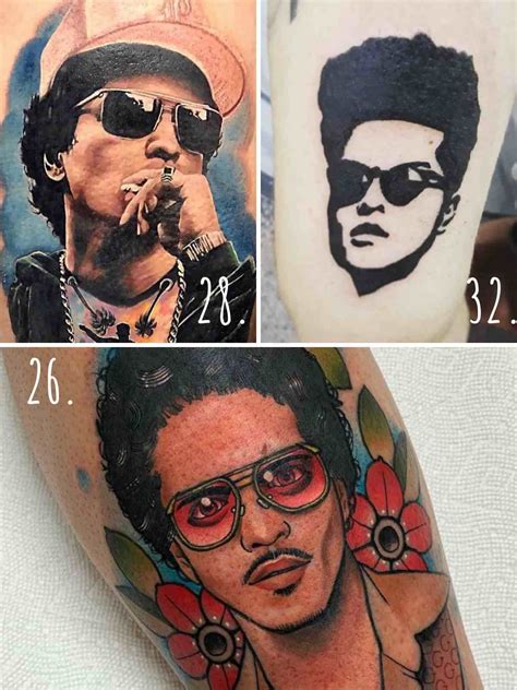 Mars Tattoo Bruno mars, Celebrities, Bruno