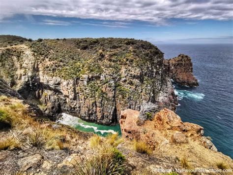 Bruny Island cliffs