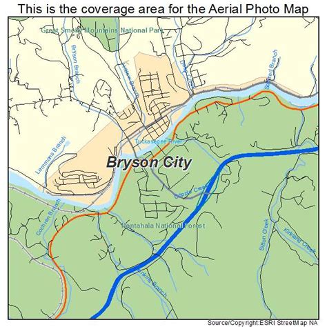Bryson City Nc Map