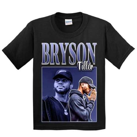 Bryson Tiller Fans Unite: Get Your Graphic Tee Today!