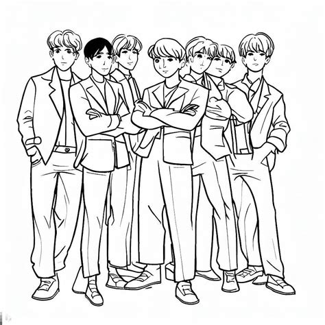 Bts Color Pages