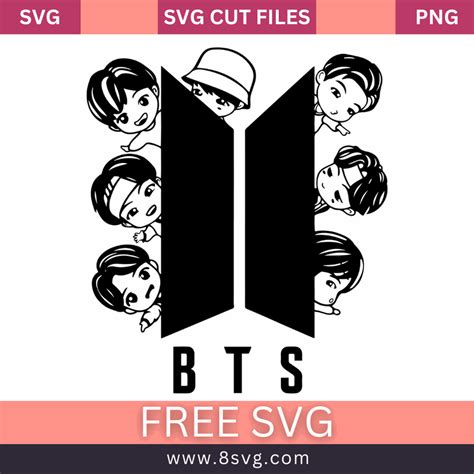 Unleash Your Inner K-Pop Fan with Ultimate BTS SVG Freebies Collection