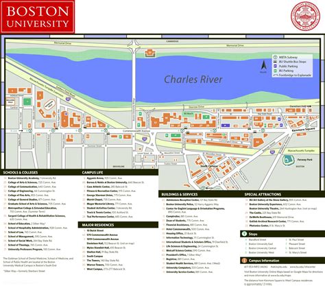 31 Map Of Boston University Maps Database Source