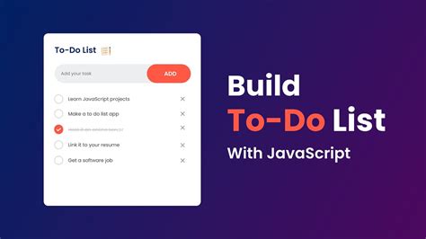 Buat To-Do List JavaScript: Mudah & Cepat