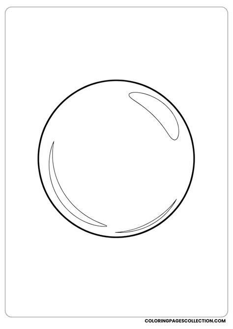 Bubble Coloring Page