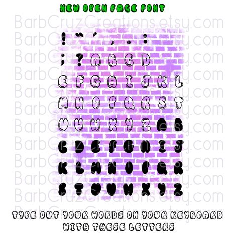 Bubble Letters Keyboard