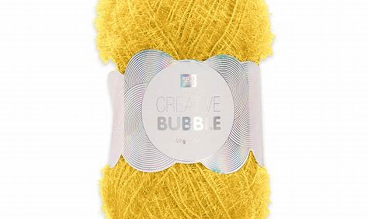Bubble Wolle Stricken