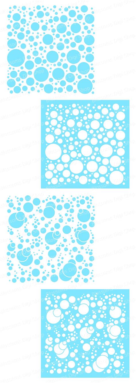 Download Bubbles Stencils Commercial Use DXF Files