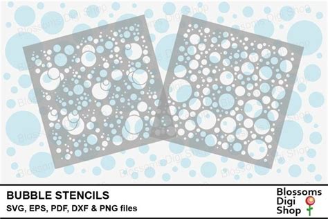 Download Bubbles Stencils Files