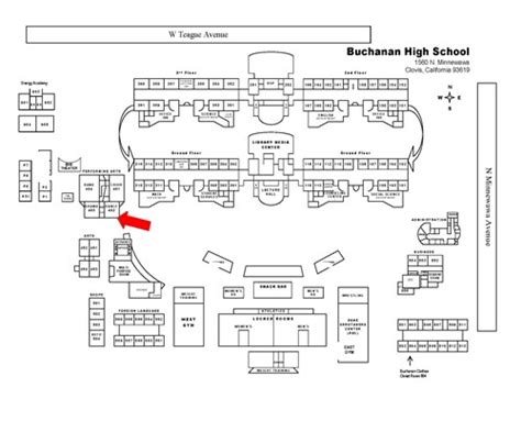 Buchanan High School Map