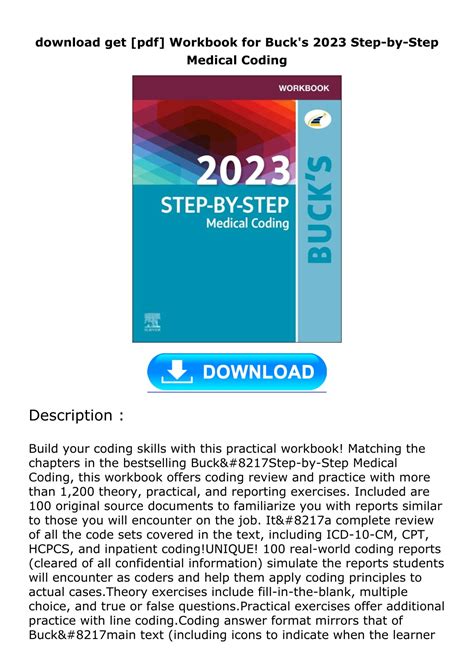 Buck's 2023 Step-by-Step Medical Coding - E-Book Highlights