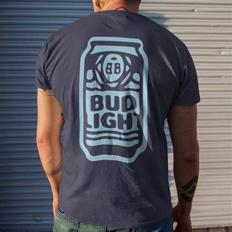 Get Stylish with Bud Light Graphic Tees: Perfect for Beer Lovers!