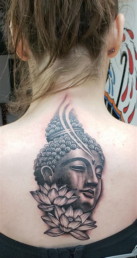 Buddha Lotus Tattoo