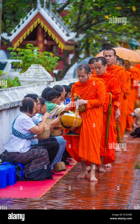 Buddhist Alms Ceremony