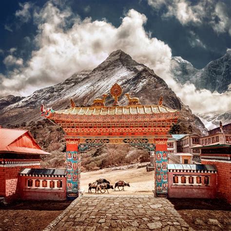 Buddhist Monastery Nepal