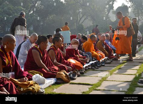 Buddhist Monk Meeting