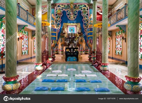 Buddhist Temple Interior