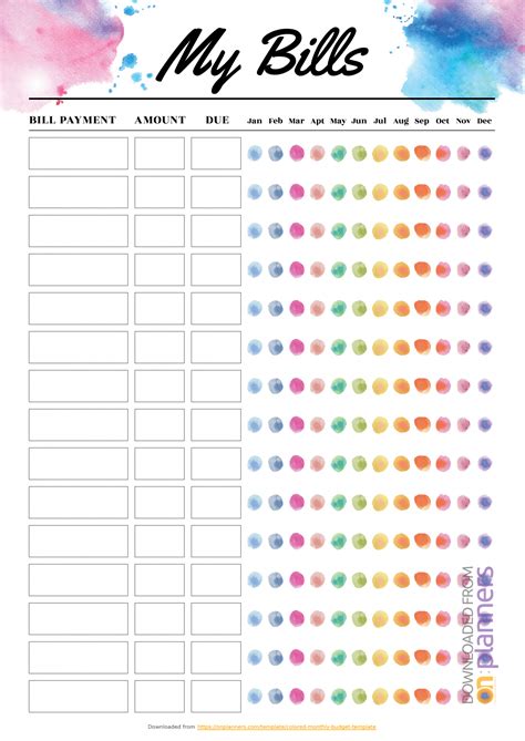 17 Brilliant and FREE Monthly Budget Template Printable you need to Grab