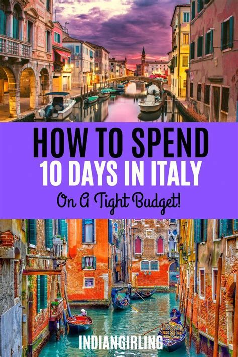 Budget Italy Tour