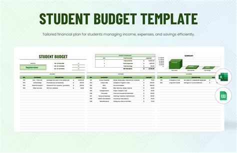 Free Student Budget Templates (and Saving Tips)