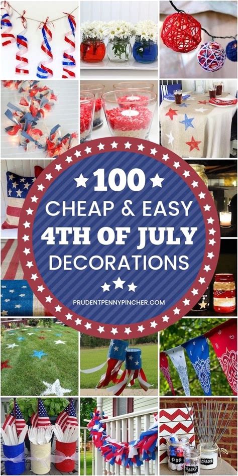 Budget-Friendly 4th of July Decor