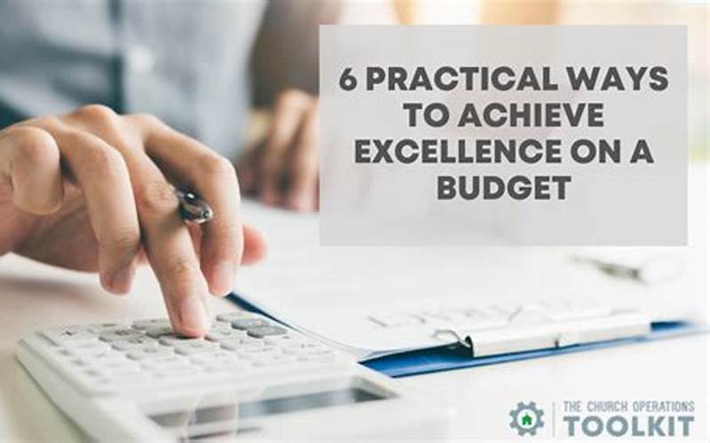 Budgeting For Excellence