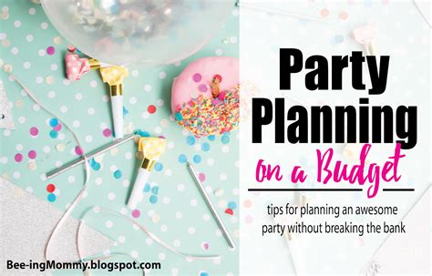 Budgeting For Party
