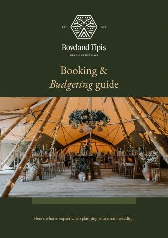 Budgeting and Booking