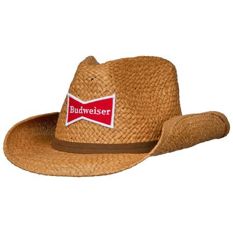 Budweiser Straw Hat