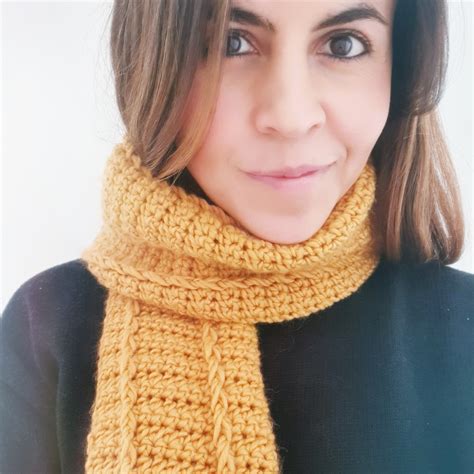 Bufanda A Crochet