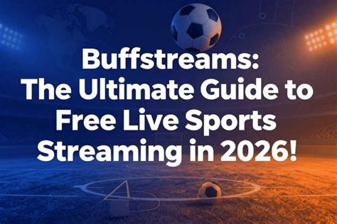 BuffStreams Free Sports Streaming