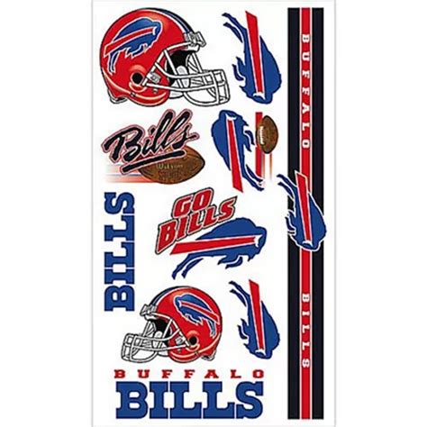 Buffalo Bills Temporary Tattoos