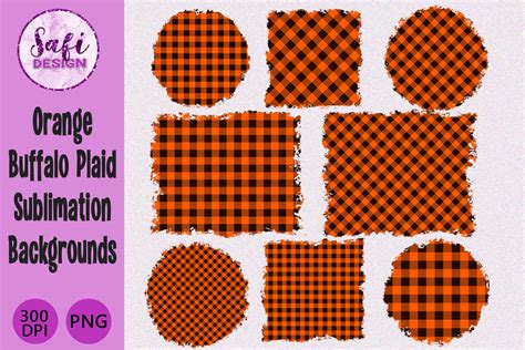 Download Buffalo Plaid Pattern Sublimation Bundle For Silhouette