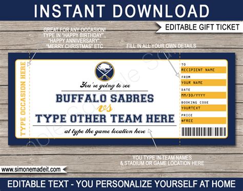 Buffalo Sabres Tickets