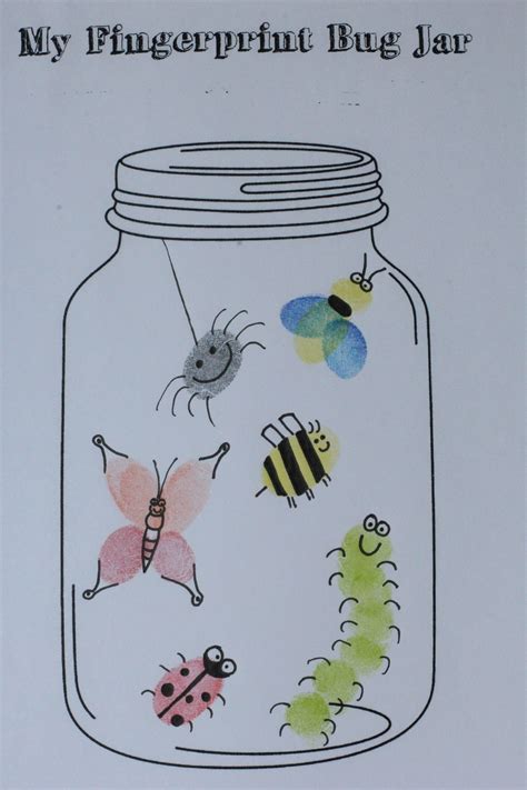 Bug Jar Printable Free