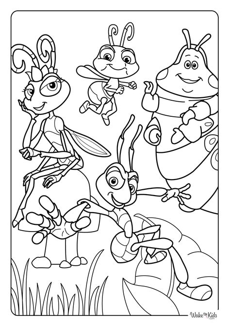Bug S Life Coloring Pages