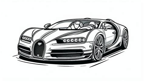 Bugatti Kleurplaat
