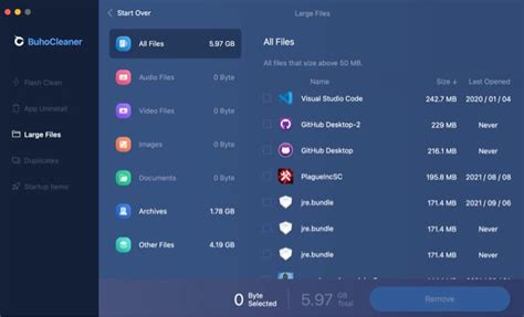 BuhoCleaner feature analysis