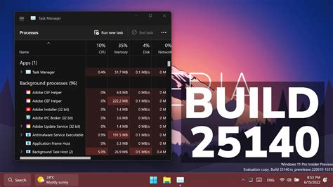 Build 25140 changelog